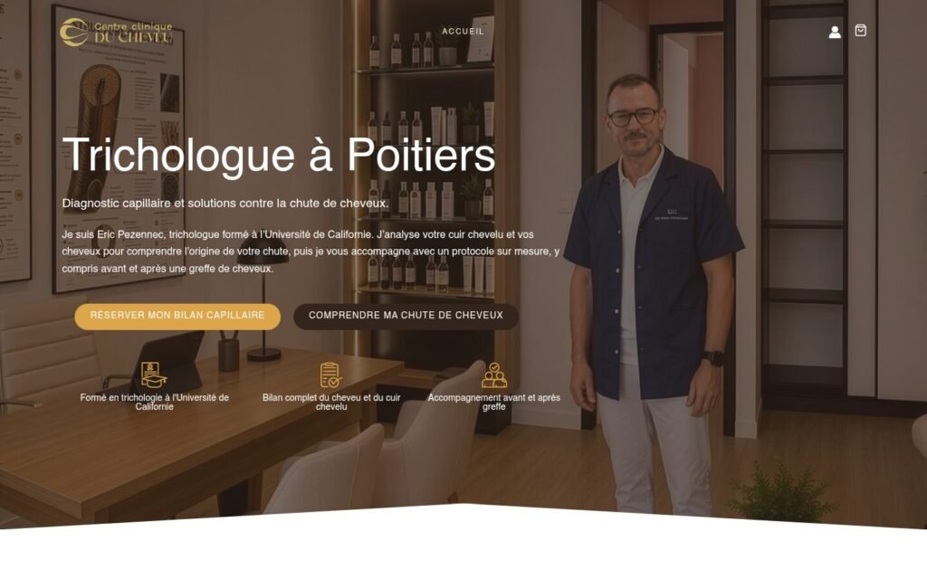 Page d’accueil du site silver-otter-853069.hostingersite.com